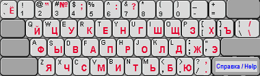 Раскладка Клавиатуры На Ноутбуке Фото Русско Английская